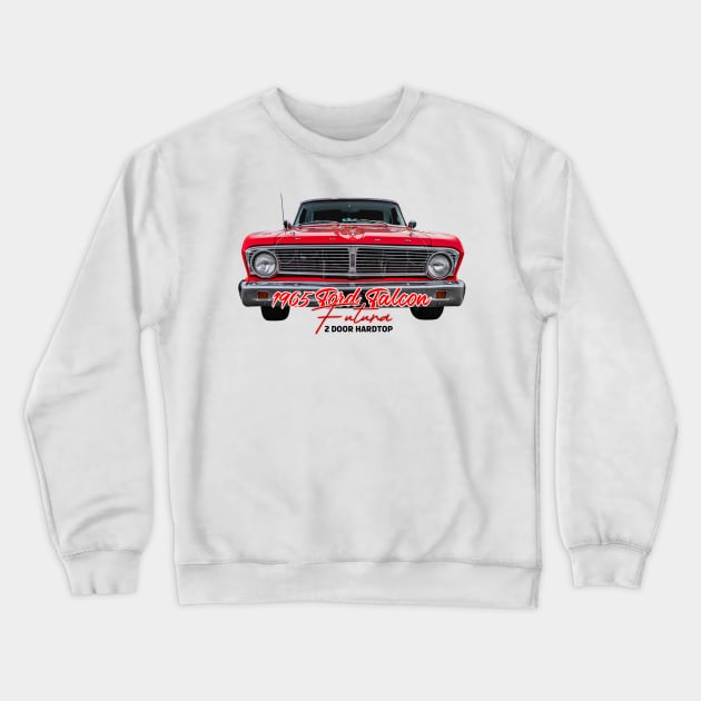 1965 Ford Falcon Futura 2 Door Hardtop Crewneck Sweatshirt by Gestalt Imagery